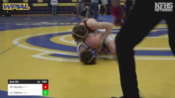 133 lbs Final - Mason Kernan, Bethel Park vs Kai Vielma, Connellsville