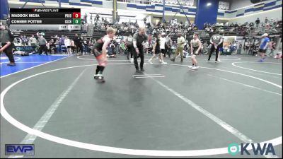 85 lbs Quarterfinal - Maddox Mejia, Prodigy Elite Wrestling vs Conner Potter, Cushing