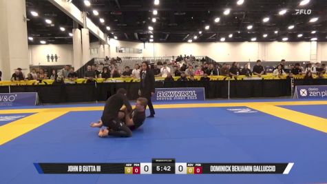 Dominick Benjamin Galluccio vs John B Gutta III 2025 World IBJJF Jiu-Jitsu No-Gi Championship