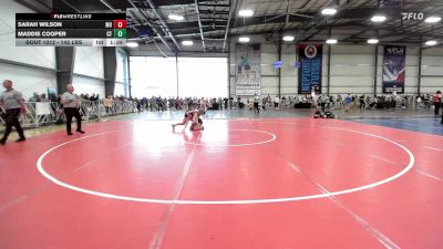 145 lbs Round Of 16 - Sarah Wilson, MO vs Maddie Cooper, CT