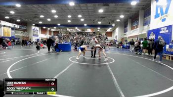 165 lbs Cons. Round 3 - Luke Hankins, Servite vs Rocky Windrath, Fountain Valley