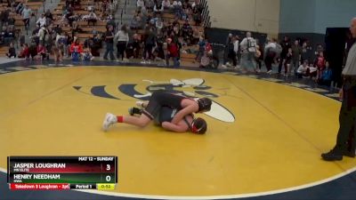 125 lbs Round 3 - Henry Needham, HWA vs Jasper Loughran, MN Elite