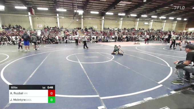 82 lbs Consolation - Armando Ruybal, Viking Wrestling vs Julian ...