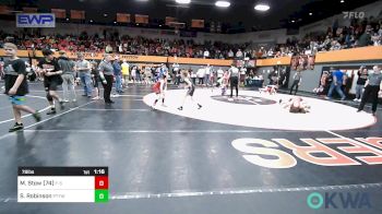 78 lbs Rr Rnd 3 - Madison Stow (74), F-5 Grappling vs Savannah Robinson, Perkins