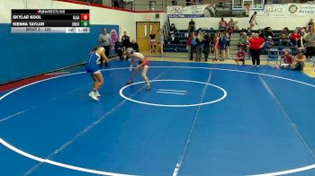 120 lbs Round 3 - Sienna Taylor, San Manuel Jr./Sr. High School vs Skylar Kool, American Leadership Academy - Anthem South