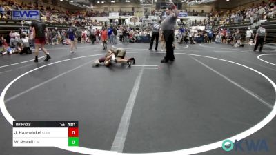 70 lbs Rr Rnd 2 - Josh Hazewinkel, Standfast OKC vs Waylon Rowell, Elgin Wrestling