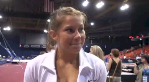 Shawn Johnson before making her Comback at the 2011 CoverGirl Classic