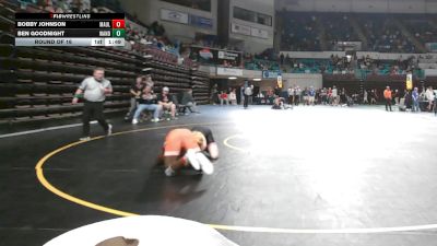 165 lbs Round Of 16 - Bobby Johnson, Mauldin vs Ben Goodnight, Wando