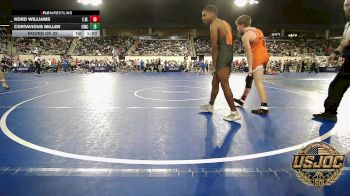 132 lbs Round Of 32 - Kord Williams, Elgin Wrestling vs Cortavious Miller, Cowboy Wrestling Club