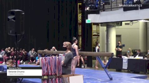 Delanie Chuma - Women's Pairs, Classic Gymnastics - 2021 Women's Xcel Region 4 Championships