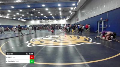 285 lbs Round Of 16 - Albert Ortiz, Bridgewater vs Nicolas Besteiro, Wisconsin-Whitewater