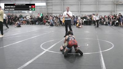 84 lbs Round 1 (6 Team) - Blake Kelly, Mitten Mayhem vs Alex Davis, Potentially Dangerous
