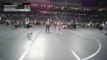 75 lbs Quarterfinal - Amalia Kappatos, Audubon vs Taylor Polizzi, Wyckoff