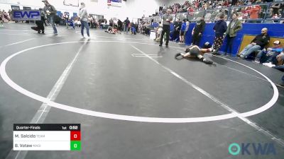 66 lbs Quarterfinal - Mia Salcido, Team Worx Wrestling Club vs Bryer Votaw, Madill Takedown