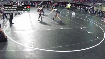 126 lbs Cons. Round 3 - Maryah Hansen, Chase County Wrestling Club vs Ellie Johnson, Rocket Wrestling Club / RWC - Girls