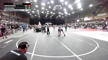 89 lbs Quarterfinal - Carter Martin, Bear Cave WC vs Liam Bunting, Steel City Reloaded WC