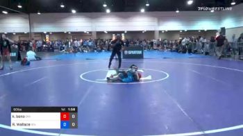 50 lbs Final - Kellibell Bono, Hammer Chicks vs Reagan Wallace, Riot Performance Academy