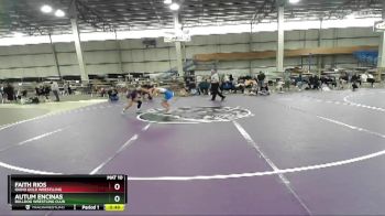 90 lbs Round 5 - Autum Encinas, Bulldog Wrestling Club vs Faith Rios, Idaho Gold Wrestlling