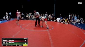 76 lbs Semis (4 Team) - Tyler Zabriskie, Iron Horse vs Haydyn Horwat, Micky`s Maniacs