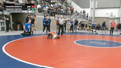 63 lbs Quarters - Brantley Druffel, Palouse Elite Wrestling Club vs Eduardo Mares Jr, Mat Demon Wrestling Club
