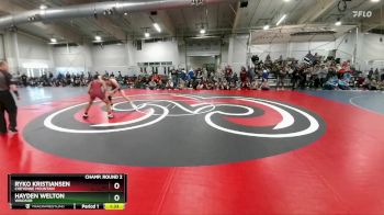 132 lbs Champ. Round 2 - Ryko Kristiansen, Cheyenne Mountain vs Hayden Welton, Windsor
