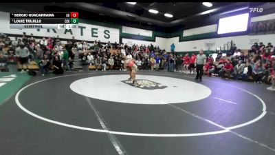 113 lbs Semifinal - Louie Trujillo, Central vs Sergio Guadarrama, Granite Hills