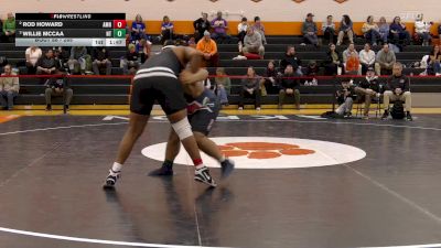 285 lbs Semifinal - Willie Mccaa, North Tonawanda vs Rod Howard, Amherst