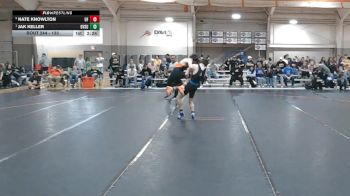 133 lbs Cons. Semi - Jak Keller, Grand Valley State vs Nate Knowlton, Findlay