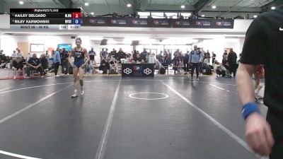 49 kg Semis - Hailey Delgado, NXT Level Wrestling Academy vs Riley Karwowski, Wyoming Seminary