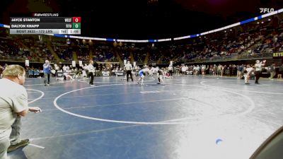 172 lbs Round Of 16 - Jayce Stanton, West Allegheny vs Dalton Knapp, Titusville