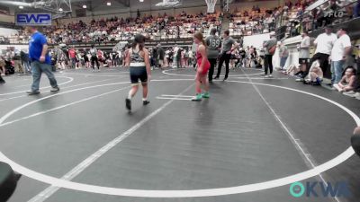 130 lbs Rr Rnd 2 - Carlee Acker, Elgin Wrestling vs Mila Crawford, Unaffiliated