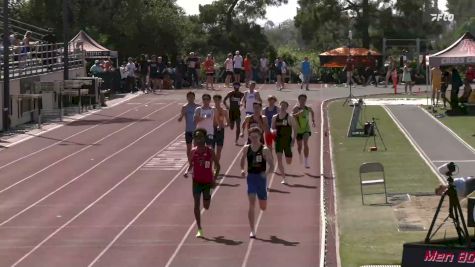 Men's 800m Open A, Prelims 2