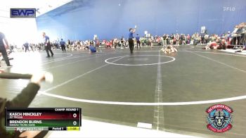 92 lbs Champ. Round 1 - Kasch Minckley, OZ Trojan vs Brendon Burns, Kansas Young Guns