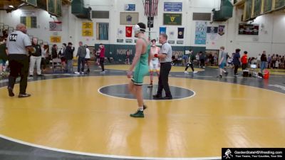 132B Round 2 - Connor Glory, Delbarton School vs John Stroehele, North Hunterdon