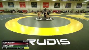 145 lbs Semifinal - Daniel Young, Bear Cave Wrestling vs David Baradell, Ironclad Wrestling