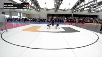 52-B lbs Consi Of 4 - Jack Dolson, Barn Brothers vs Michael Pannorfi, Toms River Wrestling Club