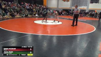 119-122 lbs Round 2 - Emma McGraw, Pella vs Maza Musa, Iowa City West