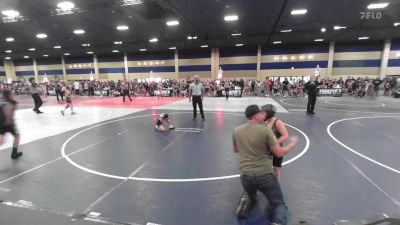 61 lbs Semifinal - Isaac Perez, Savage House WC vs Bentley Newman, Illinois Valley YW