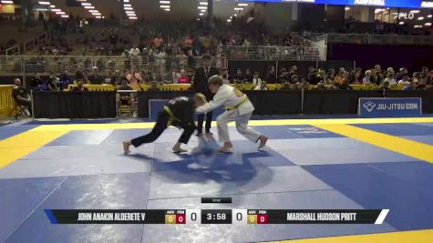 Marshall Hudson Pritt vs John Anakin Alderete V 2025 Pan Kids Jiu-Jitsu IBJJF Championship