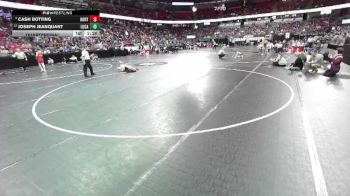 D1-132 lbs Quarterfinal - Joseph Jeanquart, Luxemburg-Casco vs Cash Botting, Hortonville