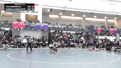 114 lbs Semifinal - Ava Gamberdella, Branford vs Gabriella Parris-Dwyer, Maloney