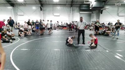 52 lbs Round 5 (6 Team) - Carter Brock, Panhandle Pitbulls vs Landon Paris, Storm Wrestling Center