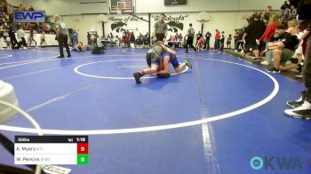 133 lbs Rr Rnd 2 - Alister Myers, Miami Takedown Club vs Westin Perkins, Dark Cloud Wrestling Club