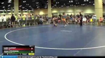 152 lbs Placement (16 Team) - Noah Stevenson, Franklin Black vs Luke Clement, Genoa