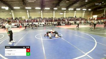 150 lbs Semifinal - Jesse Cooper, Yotes WC vs Cameron Piper, Team Pueblo