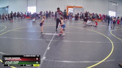 50 lbs 3rd Place Match - Layklen Dunn, No Worries Academy vs Calvin Dawson, Eastside Youth Wrestling