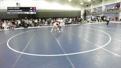 145 lbs 5th Place Match - Alexis Chavez, Raider Wrestling Club vs London McEntire, Utah
