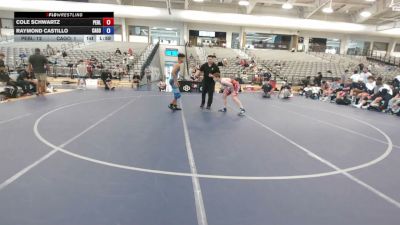 144 lbs Cole Schwartz, Pennsylvania Blue vs Raymond Castillo, California Gold