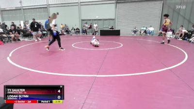 157 lbs Round 3 (8 Team) - Ty Saulter, Minnesota Red vs Logan Glynn, Nebraska