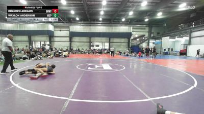 109 lbs Rr Rnd 4 - Brayden Abrams, Gold Medal WC - BHS vs Waylon Anderson, Virginia Team Predator - BHS